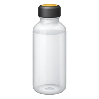 supplement white bottle sticker