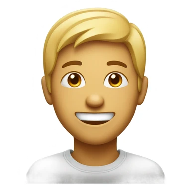 Smiling though pain sticker