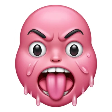 tongue shake  sticker
