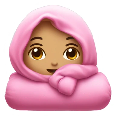 Pink cute comfy things  sticker