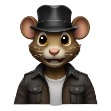 Freddy gaz rat sticker