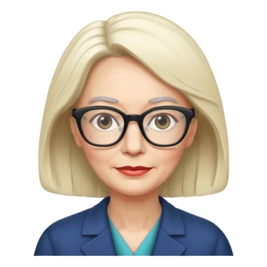 Catherine, 53 ans Profession : Professeure de littérature sticker