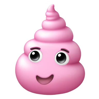 light pink unicorn poop sticker