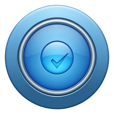 Badge certification insta en bleu sticker