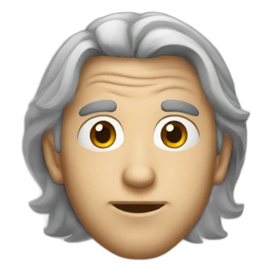 Visage de pierre sticker