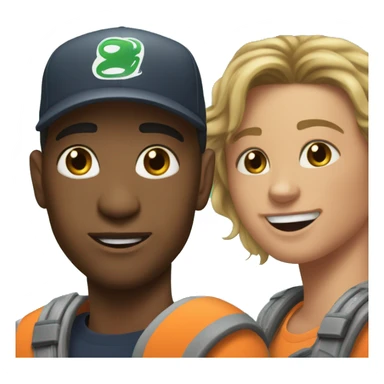 ✅🔒 combine these two emojis sticker