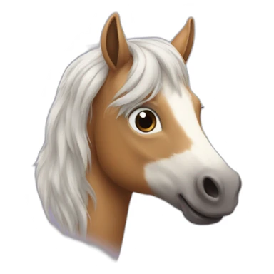 Licorne qui fait caca des papillons sticker