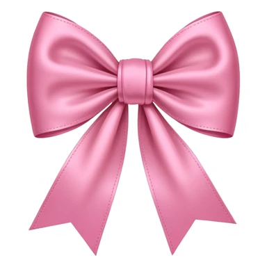 Bow pink sticker