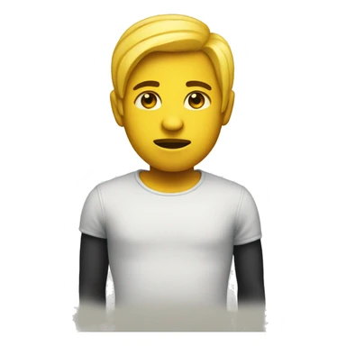 Yellow Gemini  sticker