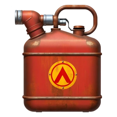 petrol canister sticker