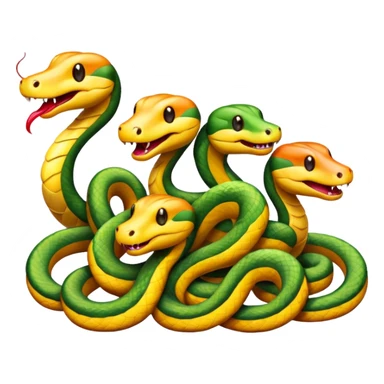 Funny Snakes sticker