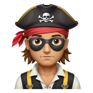 Electrician pirate  sticker