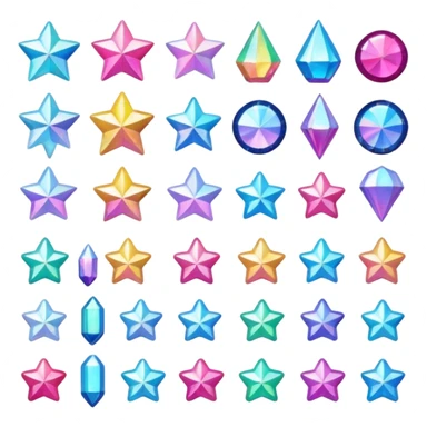 Fancy stickers glamur sticker