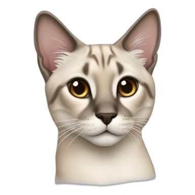 lynx point siamese sticker