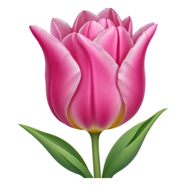 pink tulip sticker