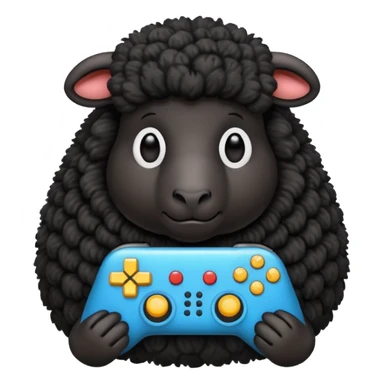 black sheepplayingvideogames sticker