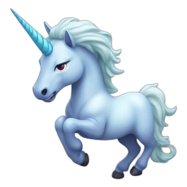 Licorne qui dabe sticker