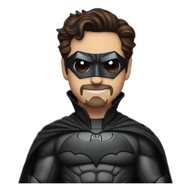 RDJ as Batman sticker
