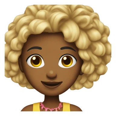 rich beach girl sticker