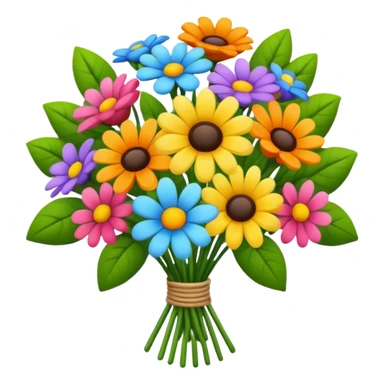 bouquet floral sticker