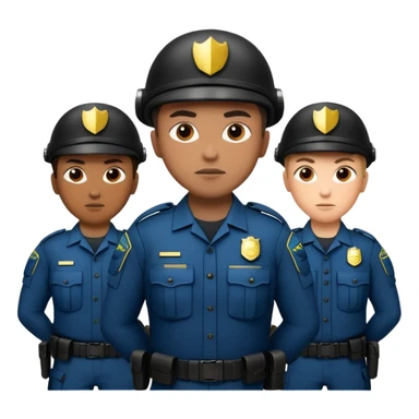 Grupo de fuerzas especiales de la policía sticker