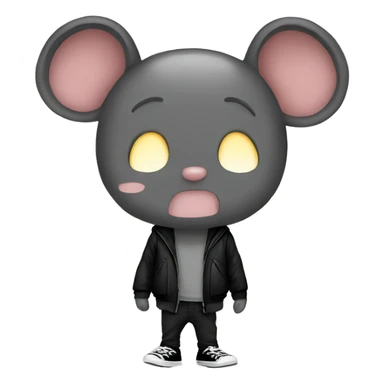 Emo Maus  sticker