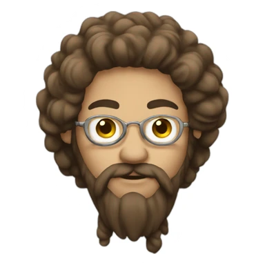 Protesting-hippie sticker