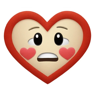 Heart with text I love you sticker