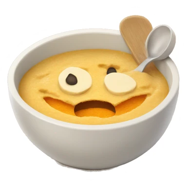 Pumpkin porridge sticker