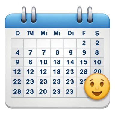 calendar sticker