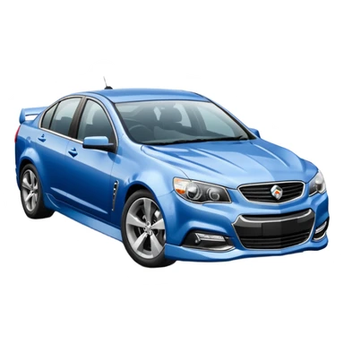 Blue Holden vf commodore  sticker