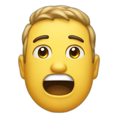 Content qui vomit sticker