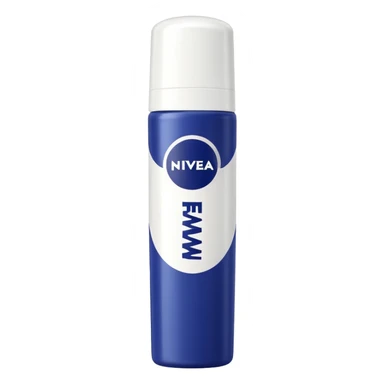generate an ios genmoji of a NIVEA lip balm sticker
