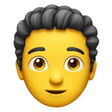 Yellow emoji side eyeing sticker