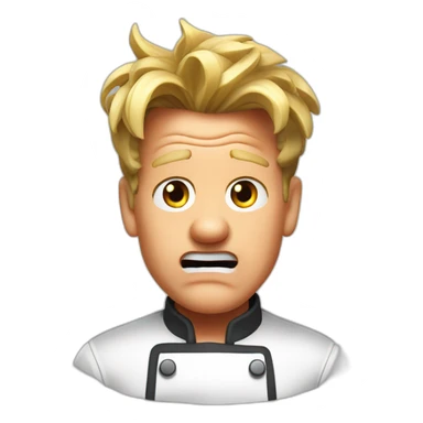 amazed gordon ramsay sticker