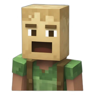 Minecraft deart block sticker