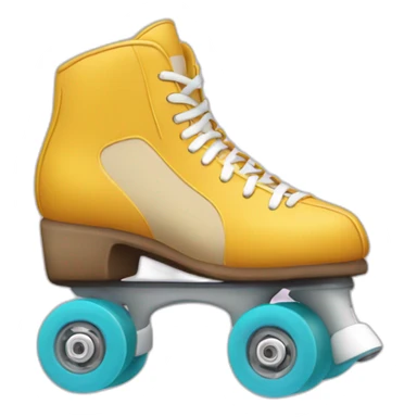 quad-roller-skate sticker