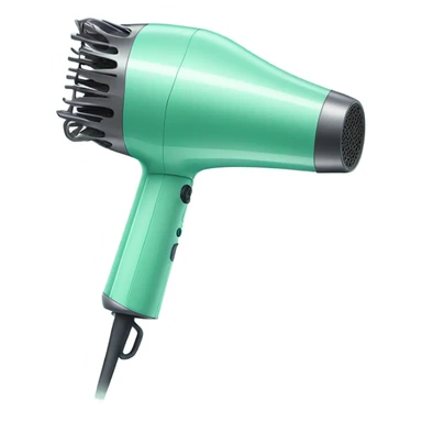 Mint green Dyson hairdryer  sticker