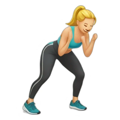 life-doing-burpees sticker
