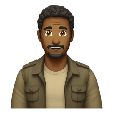 Dedo apontando sticker