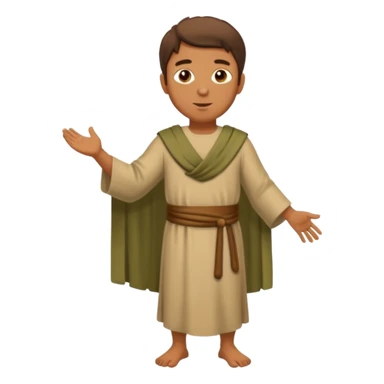 Zacchaeus short man  sticker