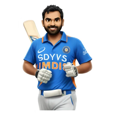 rohit sharma sticker