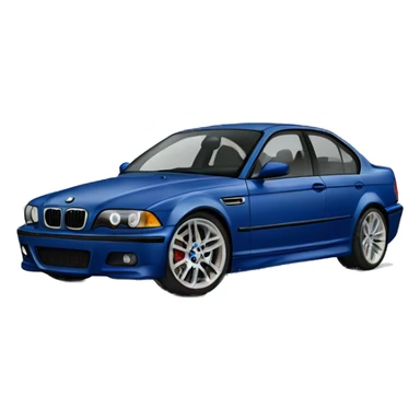 BMW e46 sticker
