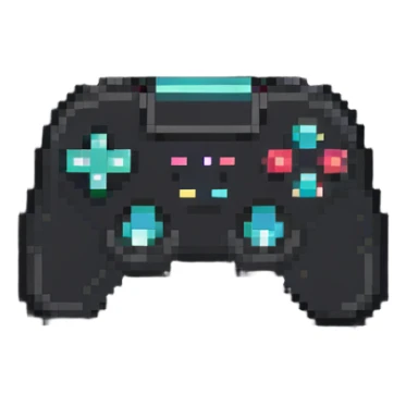 retro gaming banner sticker