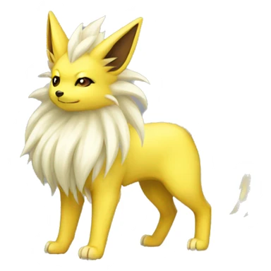 Ninetails-Jolteon full body sticker