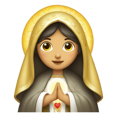 Virgen de fátima sticker