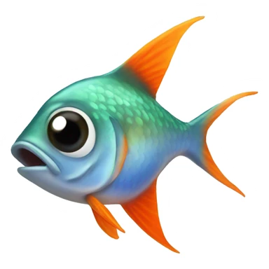 tetra fish sticker