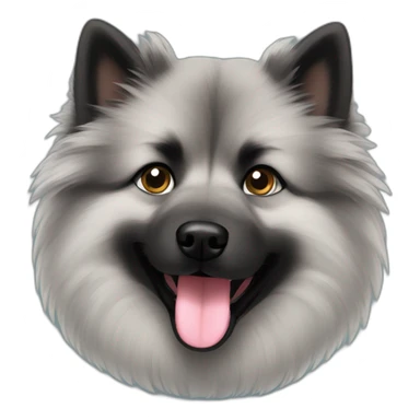 Keeshond sticker
