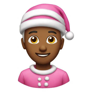 Pink Christmas  sticker