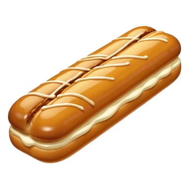 Butterscotch éclair  sticker
